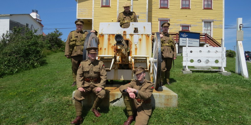 Captured Gun at Bonavista (Interpreters from the GWLHC & For King & Empire)